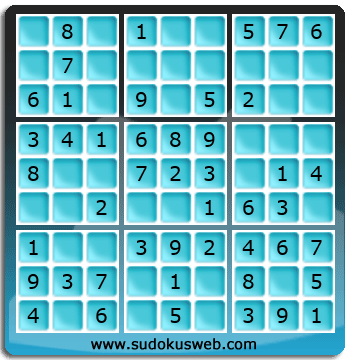 Sudoku von sehr einfacher höhe