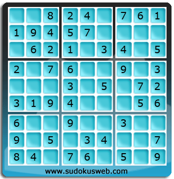 Very Easy Level Sudoku