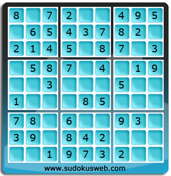 Sudoku de Nivel Muy Fácil