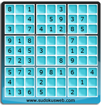 Sudoku de Nivell Molt Fàcil