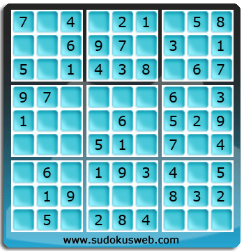 Sudoku de Niveau Très Facile