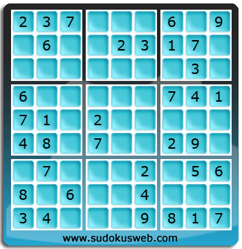 Sudoku de Nivell Fàcil Sudoku de Nivell Fàcil