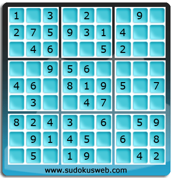 Sudoku de Nivell Molt Fàcil Sudoku de Nivell Molt Fàcil
