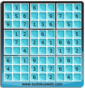 Sudoku de Nivel Muy Fácil Sudoku de Nivel Muy Fácil
