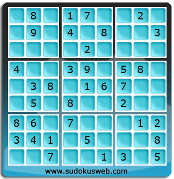 Sudoku de Nivel Fácil Sudoku de Nivel Fácil