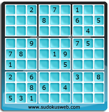 Sudoku von Fachmännischer höhe