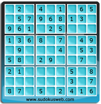 Sudoku de Nivel Muy Fácil Sudoku de Nivel Muy Fácil