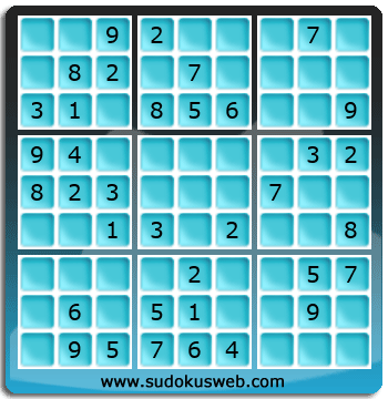Sudoku de Nivel Fácil Sudoku de Nivel Fácil