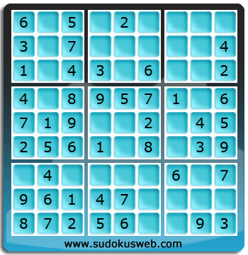 Sudoku von sehr einfacher höhe