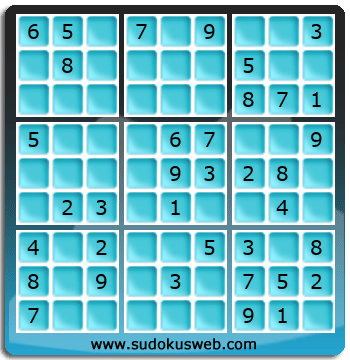 Sudoku von einfacher höhe