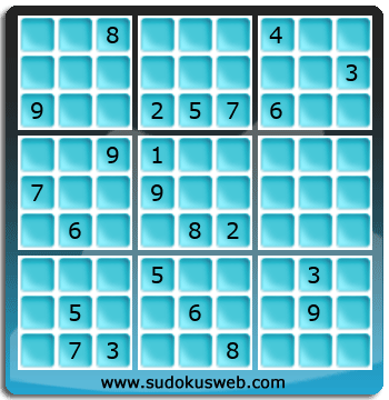 Sudoku von Fachmännischer höhe