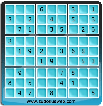 Sudoku de Nivel Fácil Sudoku de Nivel Fácil