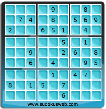 Sudoku von mittelmässiger höhe