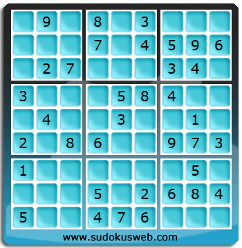 Sudoku de Nivel Fácil Sudoku de Nivel Fácil