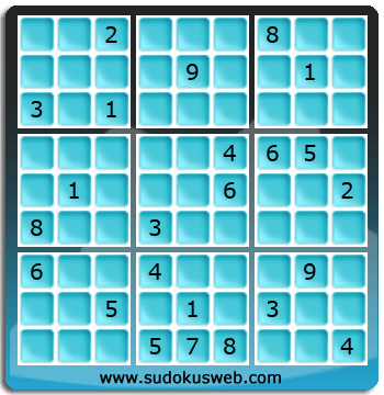 Sudoku von Fachmännischer höhe