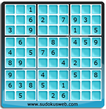 Sudoku de Nivel Fácil Sudoku de Nivel Fácil