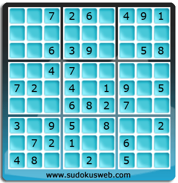 Sudoku de Nivel Fácil Sudoku de Nivel Fácil