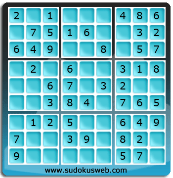 Sudoku de Nivel Muy Fácil Sudoku de Nivel Muy Fácil