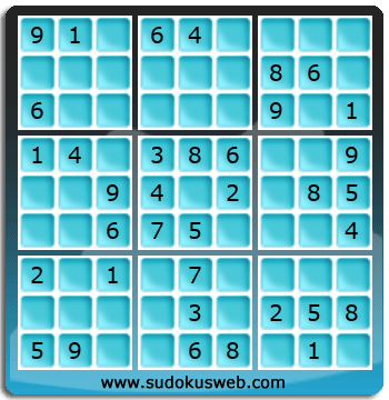 Sudoku de Nivel Fácil Sudoku de Nivel Fácil