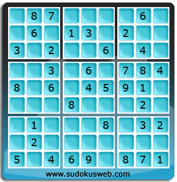 Sudoku von einfacher höhe