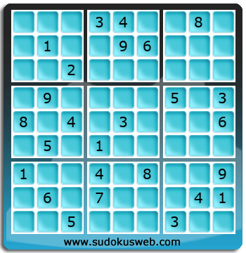 Sudoku von Fachmännischer höhe