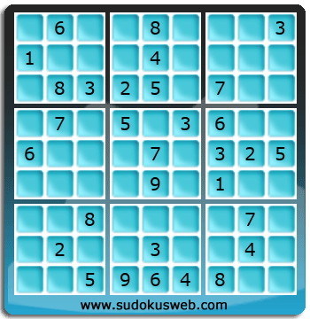 Sudoku von mittelmässiger höhe