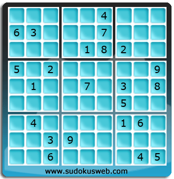 Sudoku von schwieriger höhe