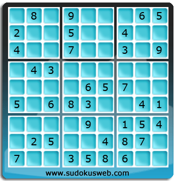 Sudoku de Nivel Fácil Sudoku de Nivel Fácil
