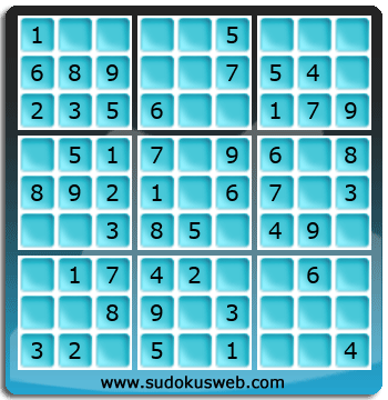 Sudoku de Nivel Muy Fácil