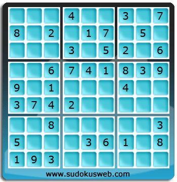 Sudoku von einfacher höhe