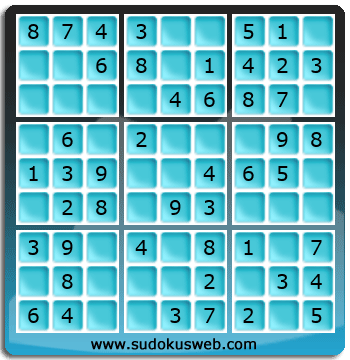 Sudoku von sehr einfacher höhe