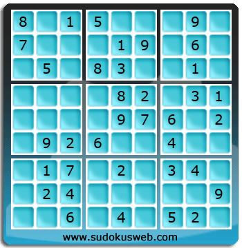 Sudoku von einfacher höhe