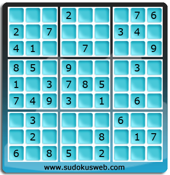 Nivel Facil de Sudoku