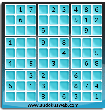Sudoku de Nivel Fácil Sudoku de Nivel Fácil
