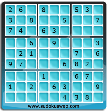 Sudoku de Nivel Fácil Sudoku de Nivel Fácil