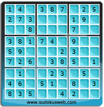 Sudoku von sehr einfacher höhe