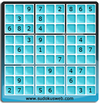 Sudoku von mittelmässiger höhe