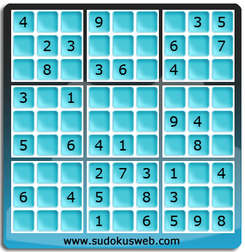 Sudoku von einfacher höhe