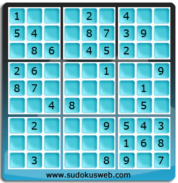 Sudoku de Nivel Fácil Sudoku de Nivel Fácil