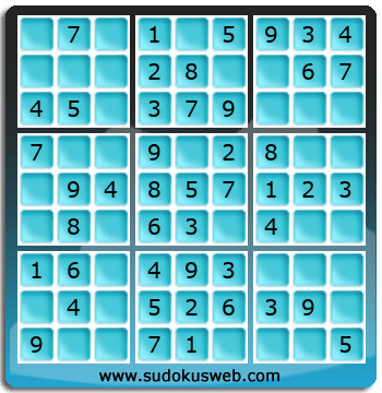Sudoku de Nivel Muy Fácil Sudoku de Nivel Muy Fácil