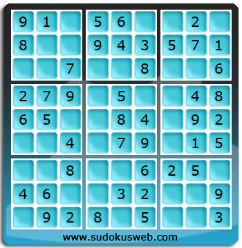 Sudoku de Nivel Muy Fácil Sudoku de Nivel Muy Fácil