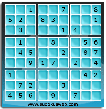 Sudoku de Nivel Fácil Sudoku de Nivel Fácil