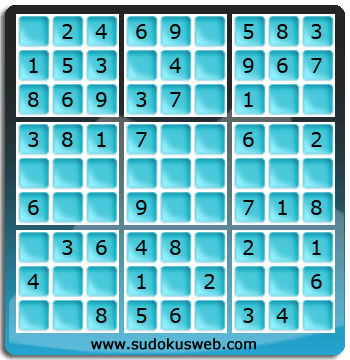 Sudoku von sehr einfacher höhe