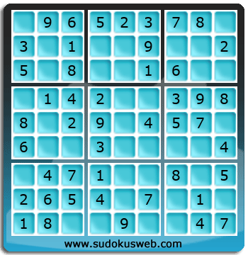 Sudoku de Niveau Très Facile