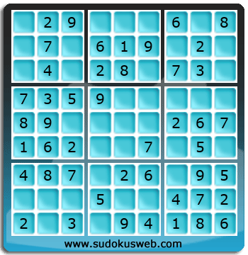 Sudoku de Nivel Muy Fácil Sudoku de Nivel Muy Fácil