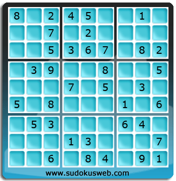 Sudoku von einfacher höhe