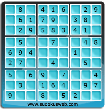 Sudoku de Nivel Muy Fácil Sudoku de Nivel Muy Fácil