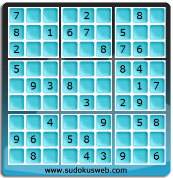 Sudoku de Nivel Fácil Sudoku de Nivel Fácil