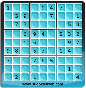 Sudoku de Niveau Facile