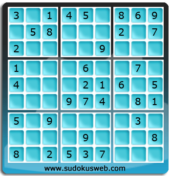 Sudoku von einfacher höhe